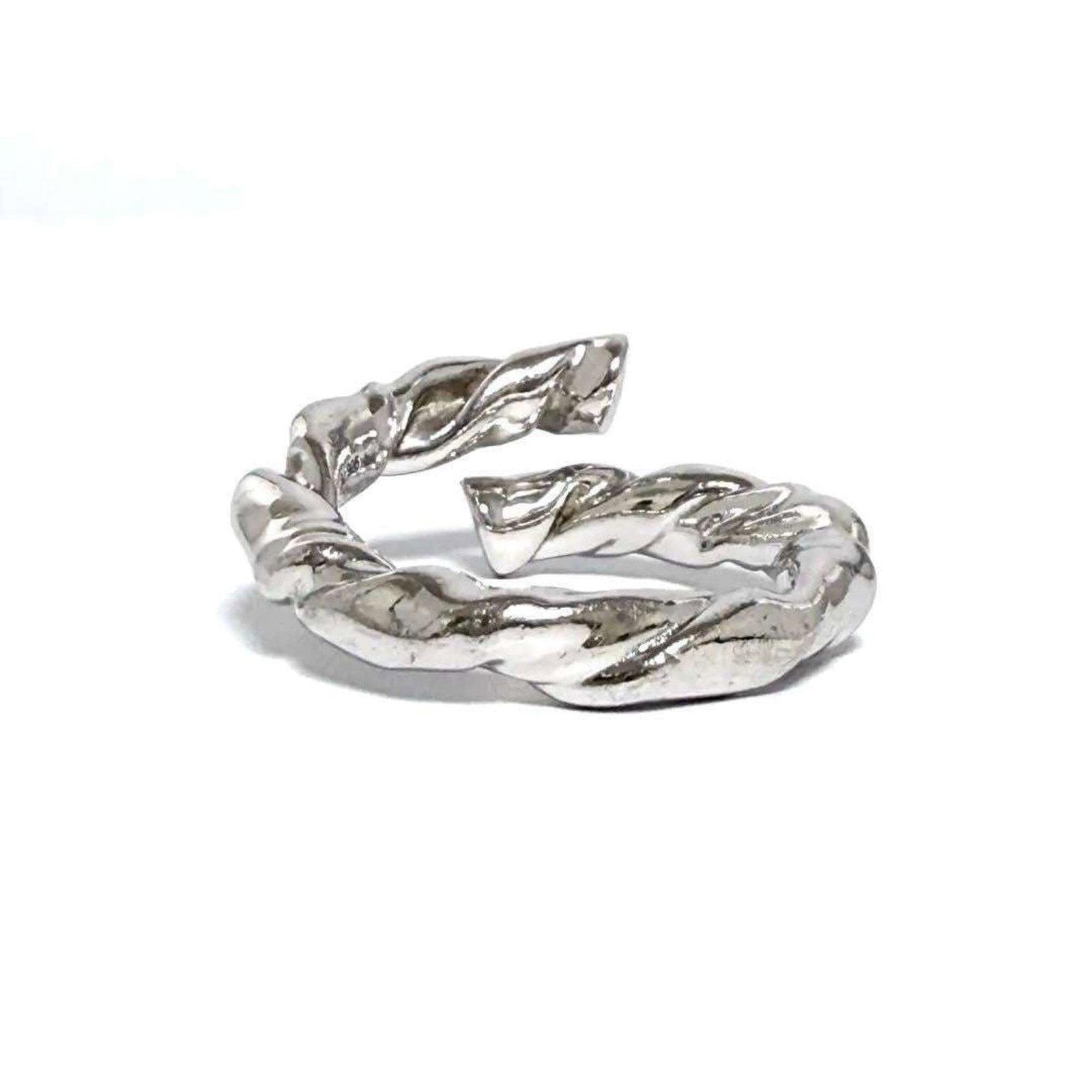 Loewe silver band ring. - 5
