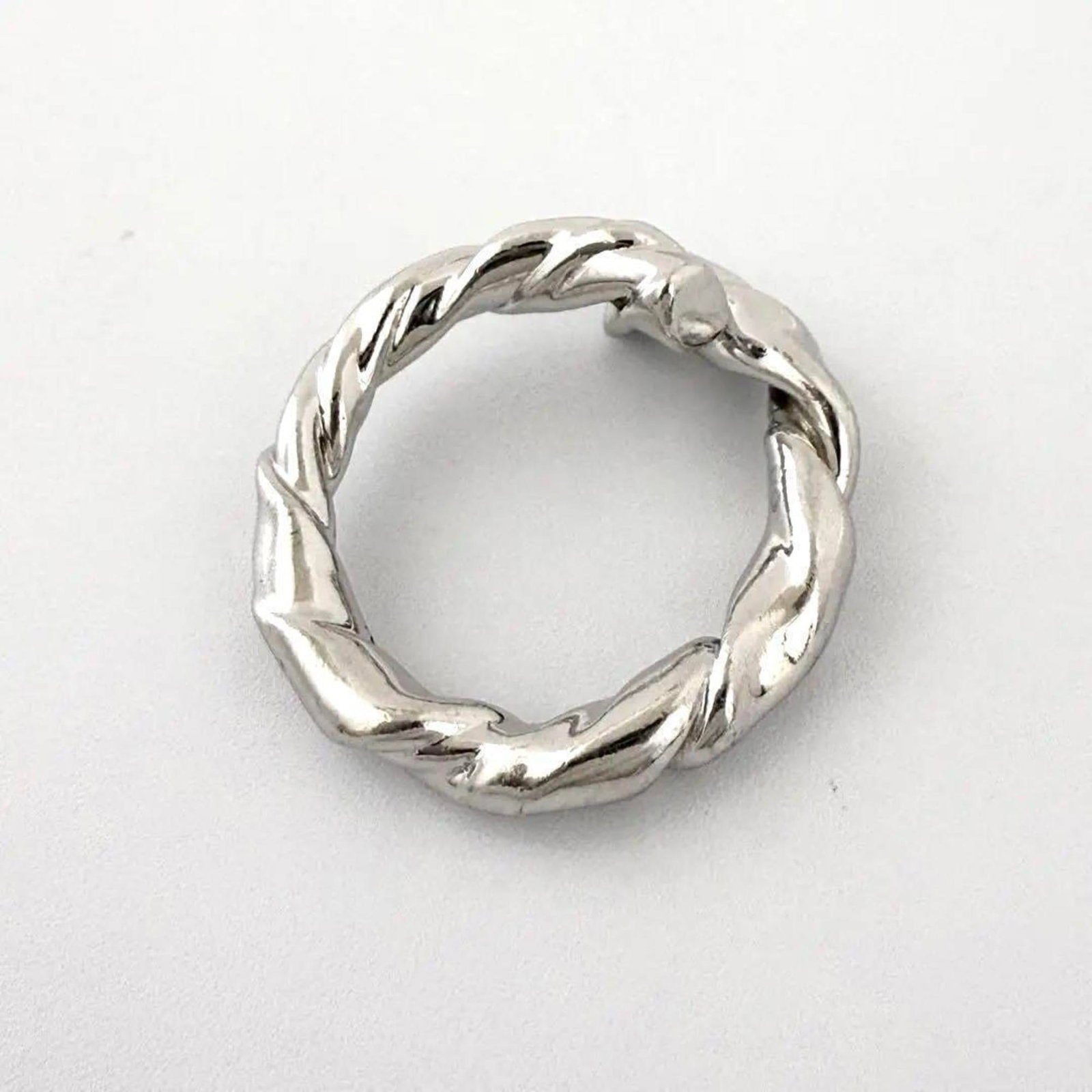 Loewe silver band ring. - 7