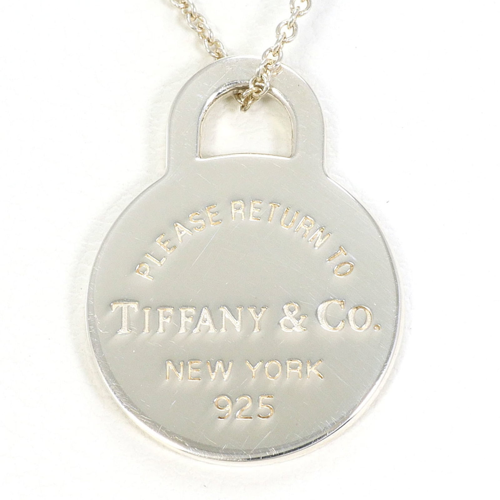 Tiffany & Co. Return to Sterling Silver Necklace, Approx. 16.5 inches (40cm), Total Weight: 3.6g, (1 of 6)