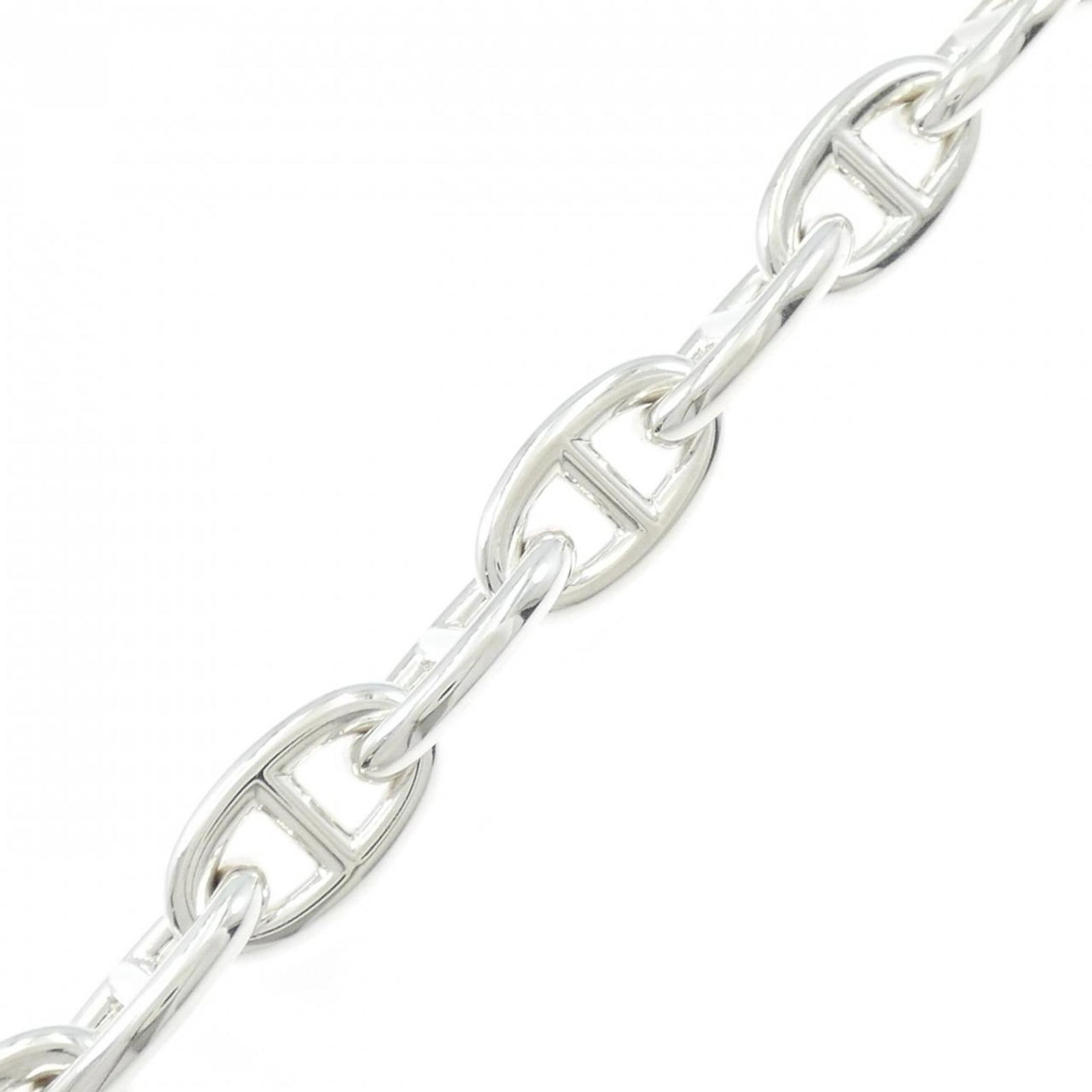 Hermes Charm Bracelet Silver 925: Hermes Charm Bracelet Silver 925 A beautiful Hermes charm bracelet made from sterling silver 925, this delicate piece boasts a timeless design that adds a touch of elegance to any outfit. With its sub