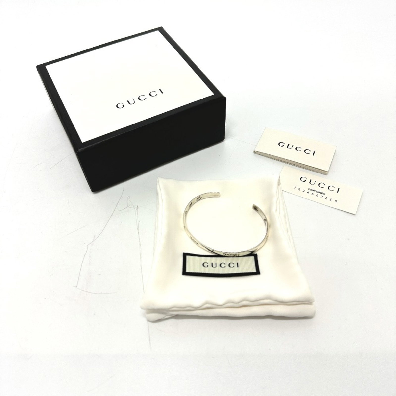 Gucci Bangle Silver 925 - 9