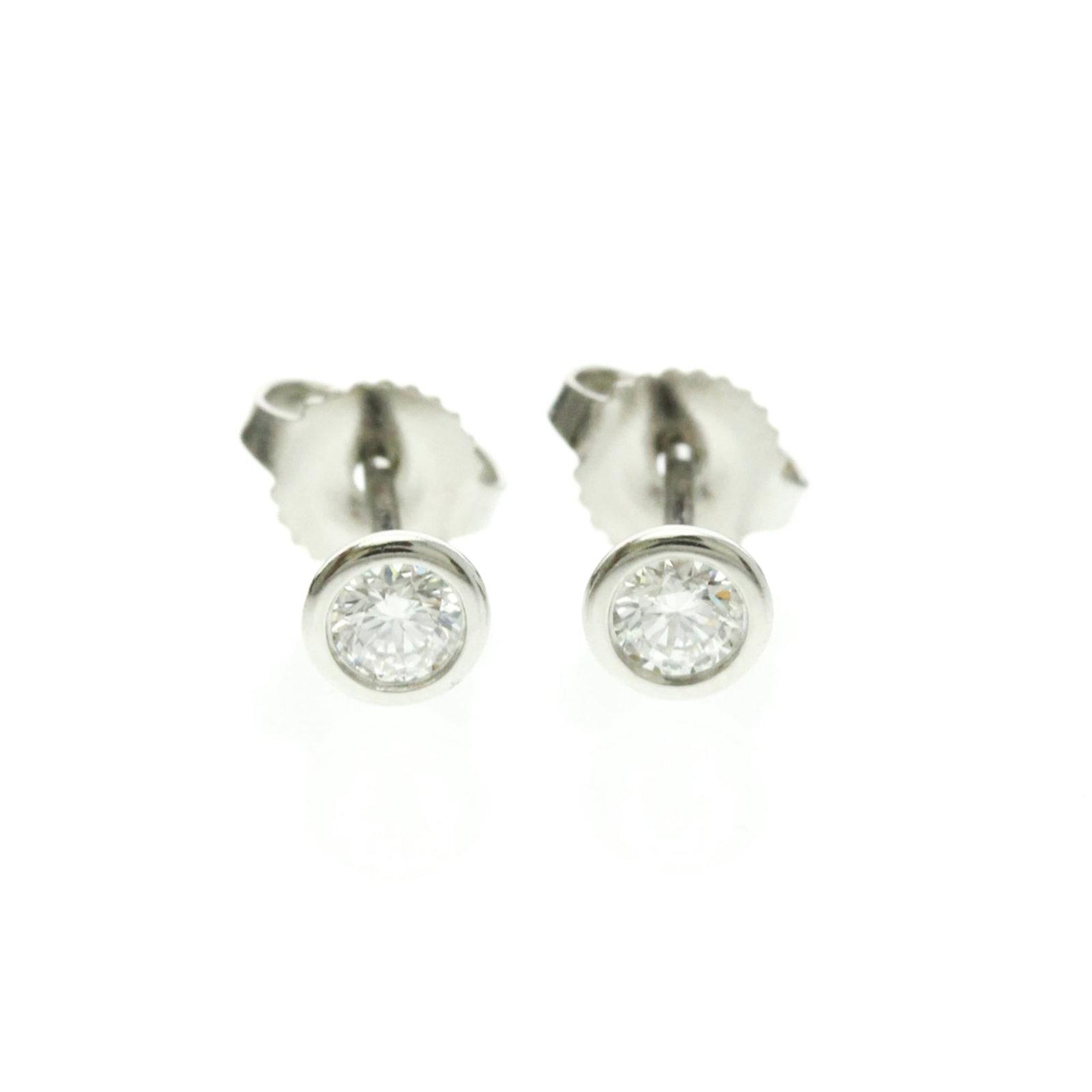 Tiffany Platinum earrings stud (1 of 8)
