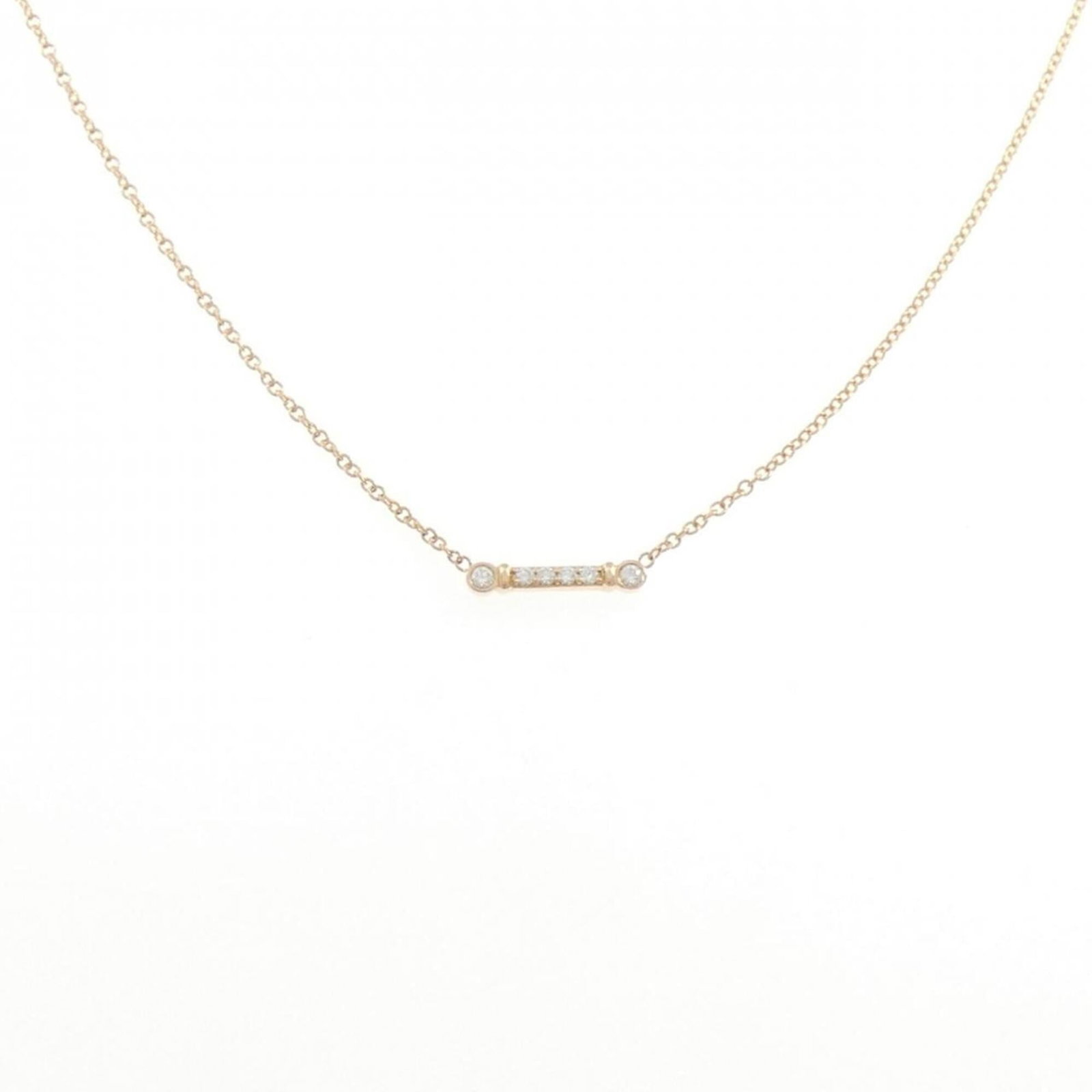 Tiffany Co Fleur de Lis Stem Necklace