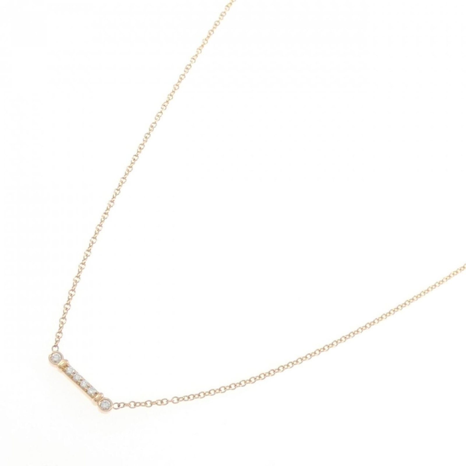 Tiffany Co Fleur de Lis Stem Necklace - 2