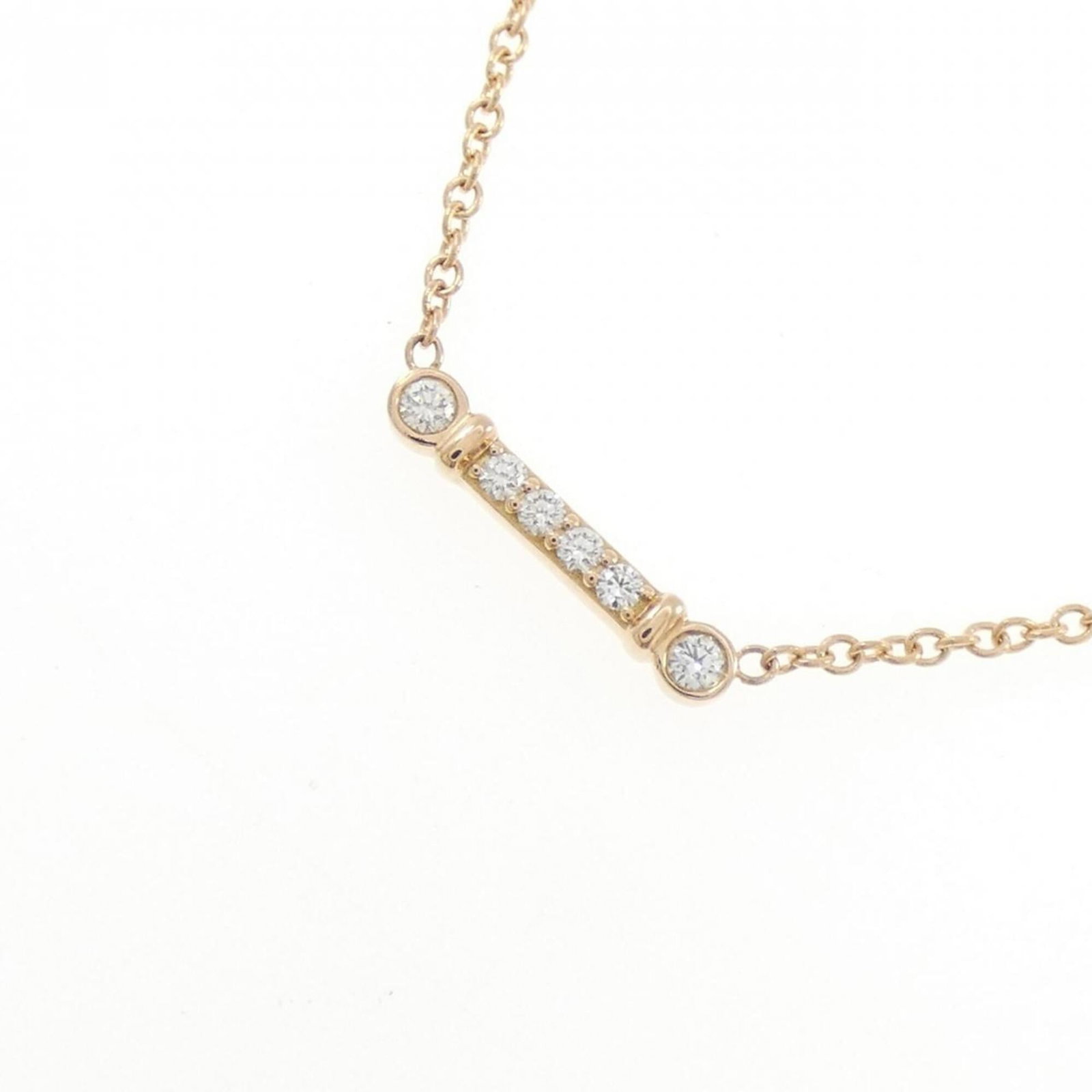 Tiffany Co Fleur de Lis Stem Necklace - 3