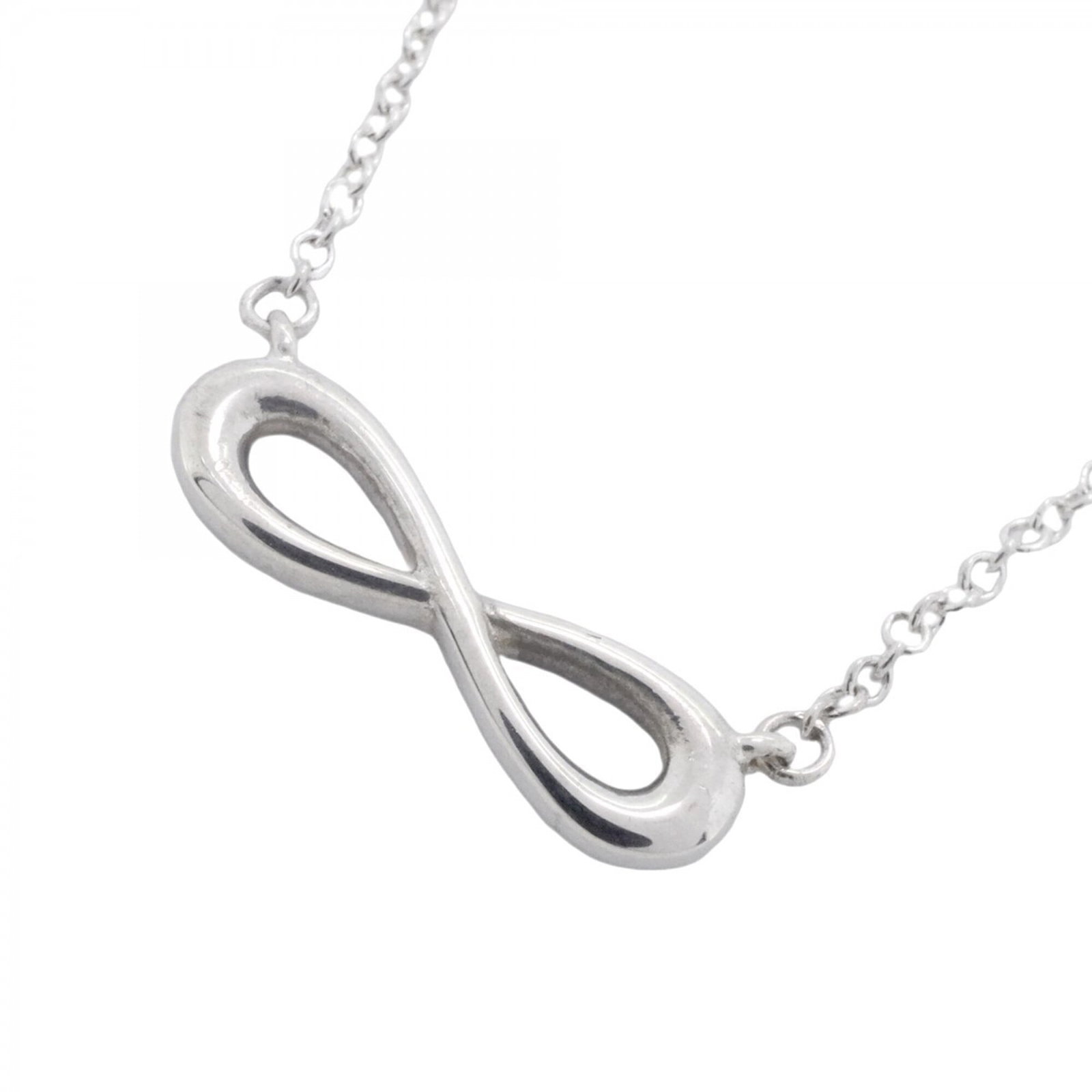Tiffany & Co Sterling Silver 925 Women's Infinity Necklace (1 of 7)