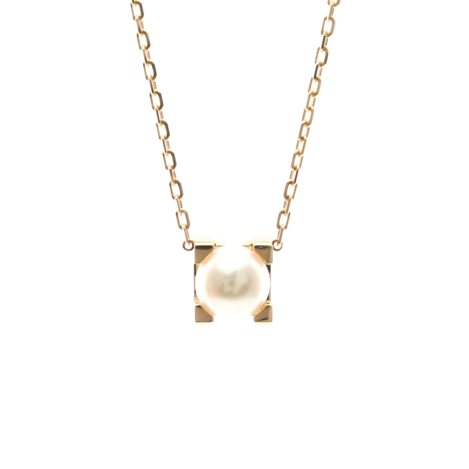 Cartier C De Cartier Necklace B7059000 Pink Gold (18K) Pearl Women, Men Fashion Pendant Necklace: Cartier C De Cartier Necklace B7059000 Pink Gold (18K) Pearl Women, Men Fashion Pendant Necklace Elegant and sophisticated, this Cartier C De Cartier necklace boasts a stunning 18K pink gold pendant f