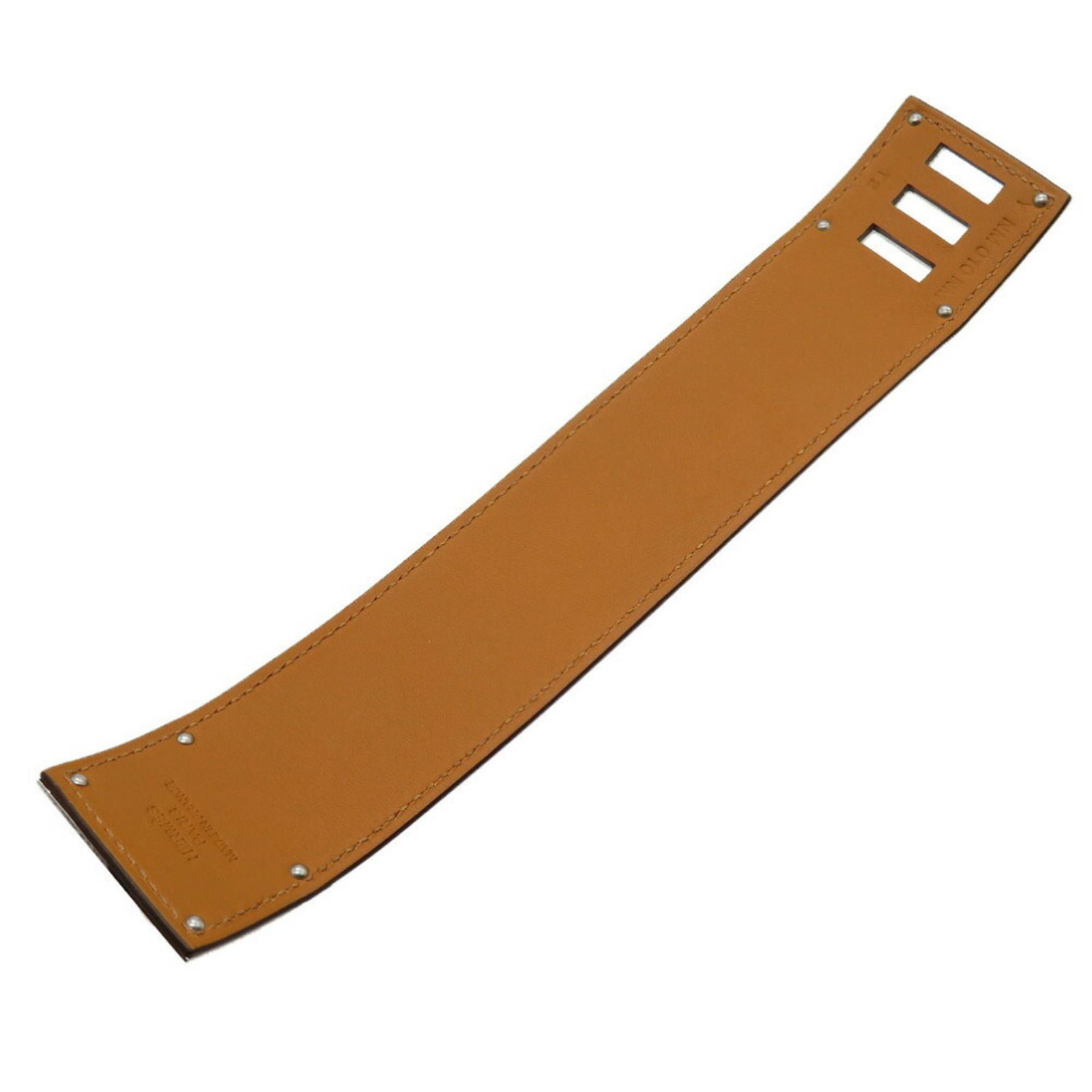 Hermes leather bangle - 4