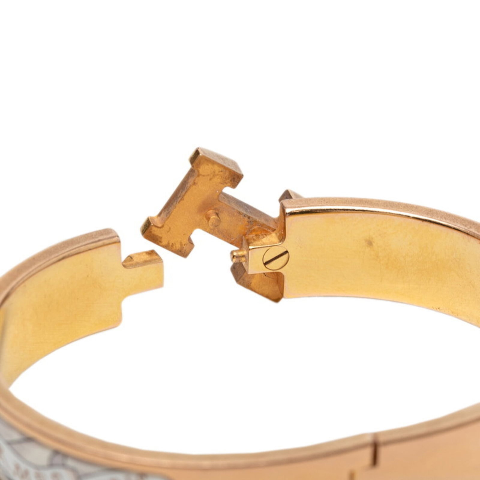Hermes Bangle Gold Plating - 4