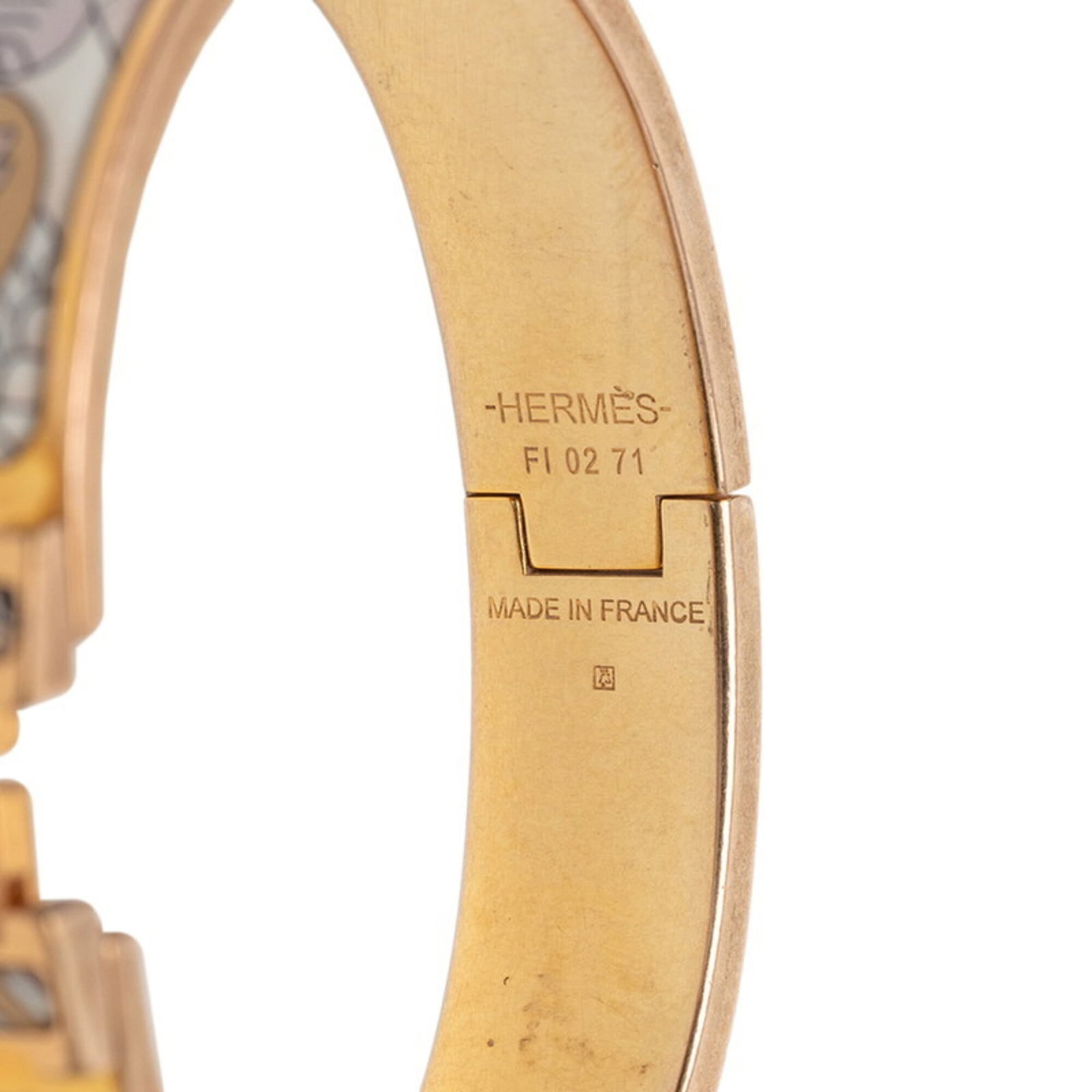 Hermes Bangle Gold Plating - 5