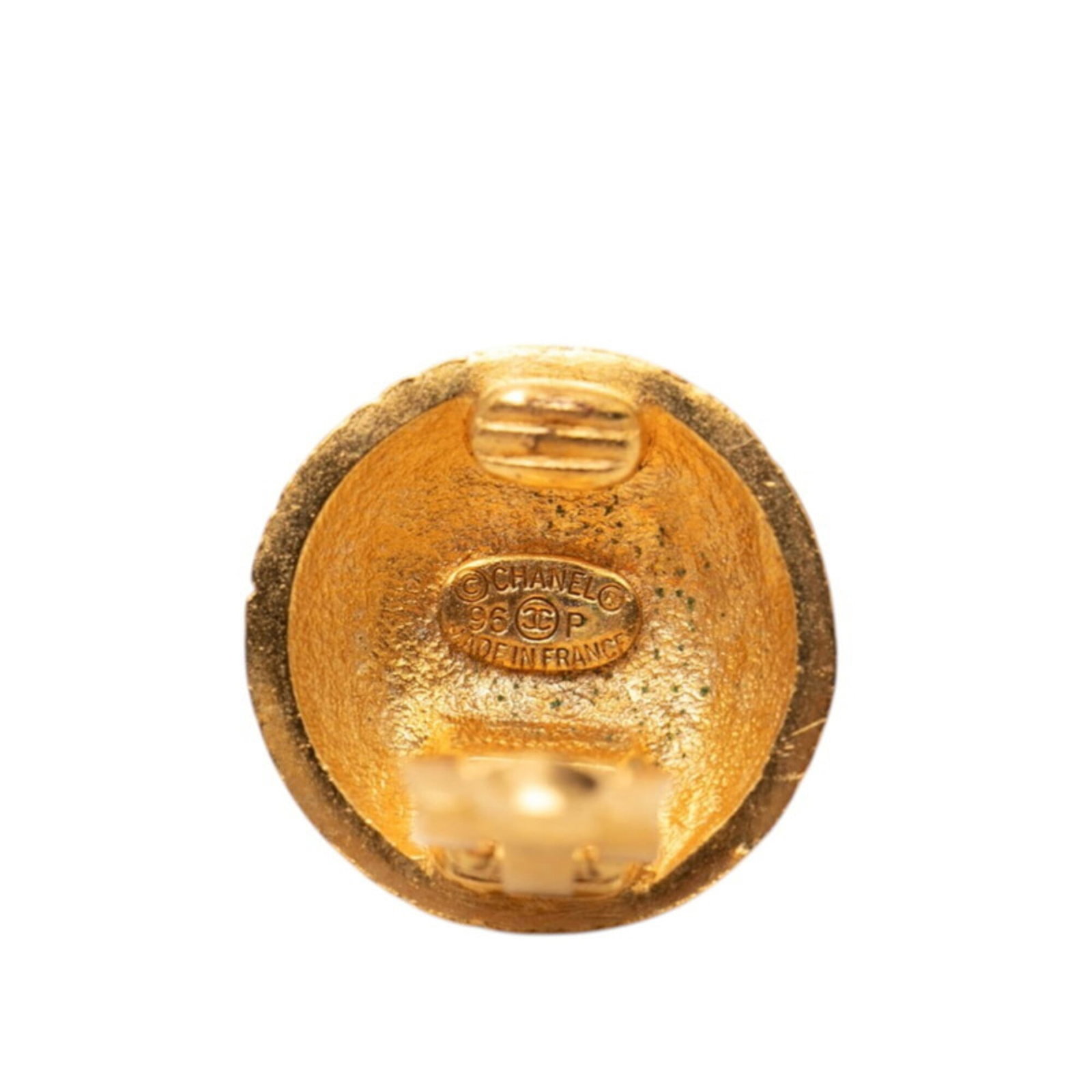 Chanel Clip Earrings Gold Plating - 3