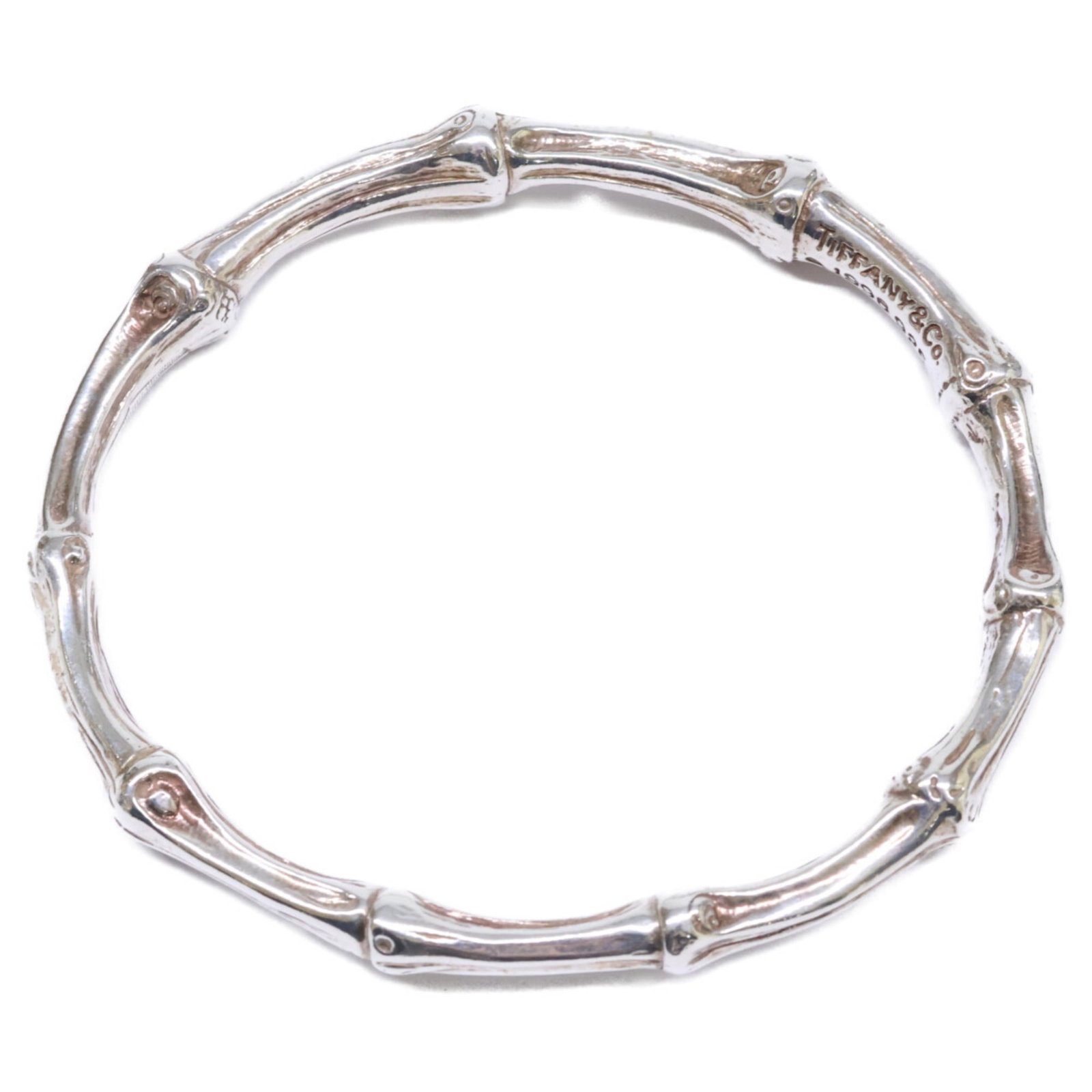 Tiffany silver bangle - 5