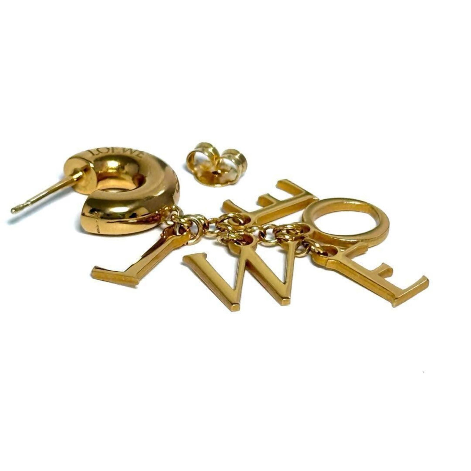 Loewe Drop Silver Earrings - 3