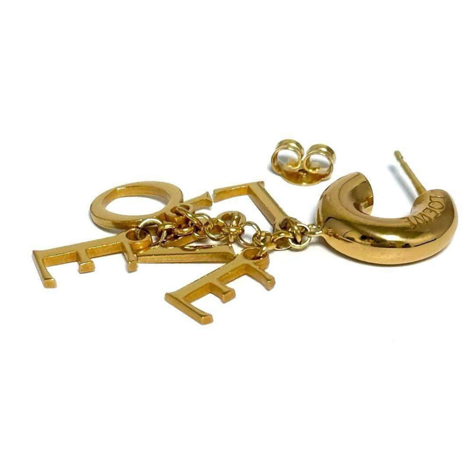 Loewe Drop Silver Earrings - 4