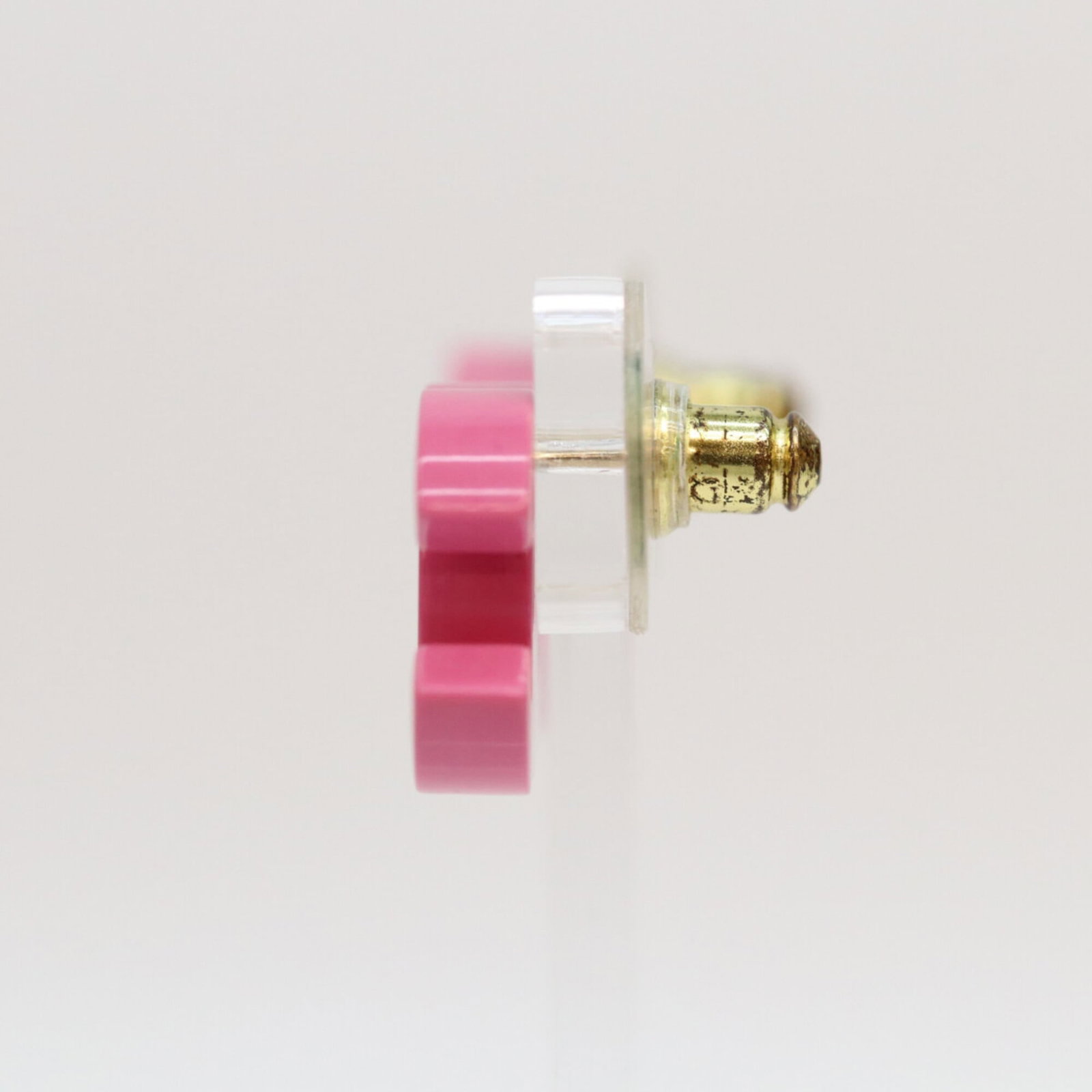 Chanel Stud Earrings Plastic - 2