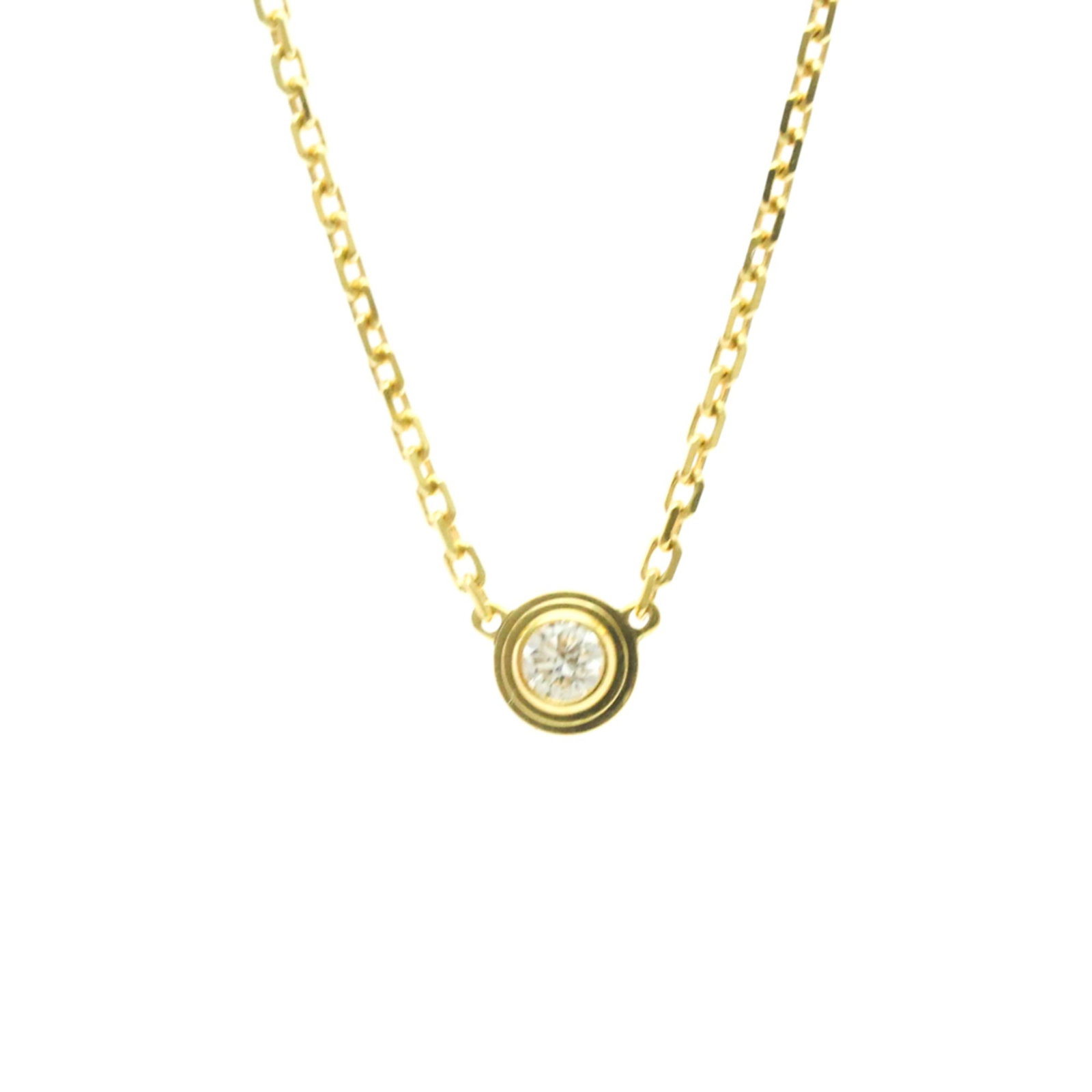 Cartier D'Amour Necklace XS Yellow Gold (18K) Diamond Men, Women Fashion Pendant Necklace (Gold): Cartier D'Amour Necklace XS Yellow Gold (18K) Diamond Men, Women Fashion Pendant Necklace (Gold) Discover the timeless elegance of Cartier's D'Amour necklace in 18K yellow gold, featuring a stunning