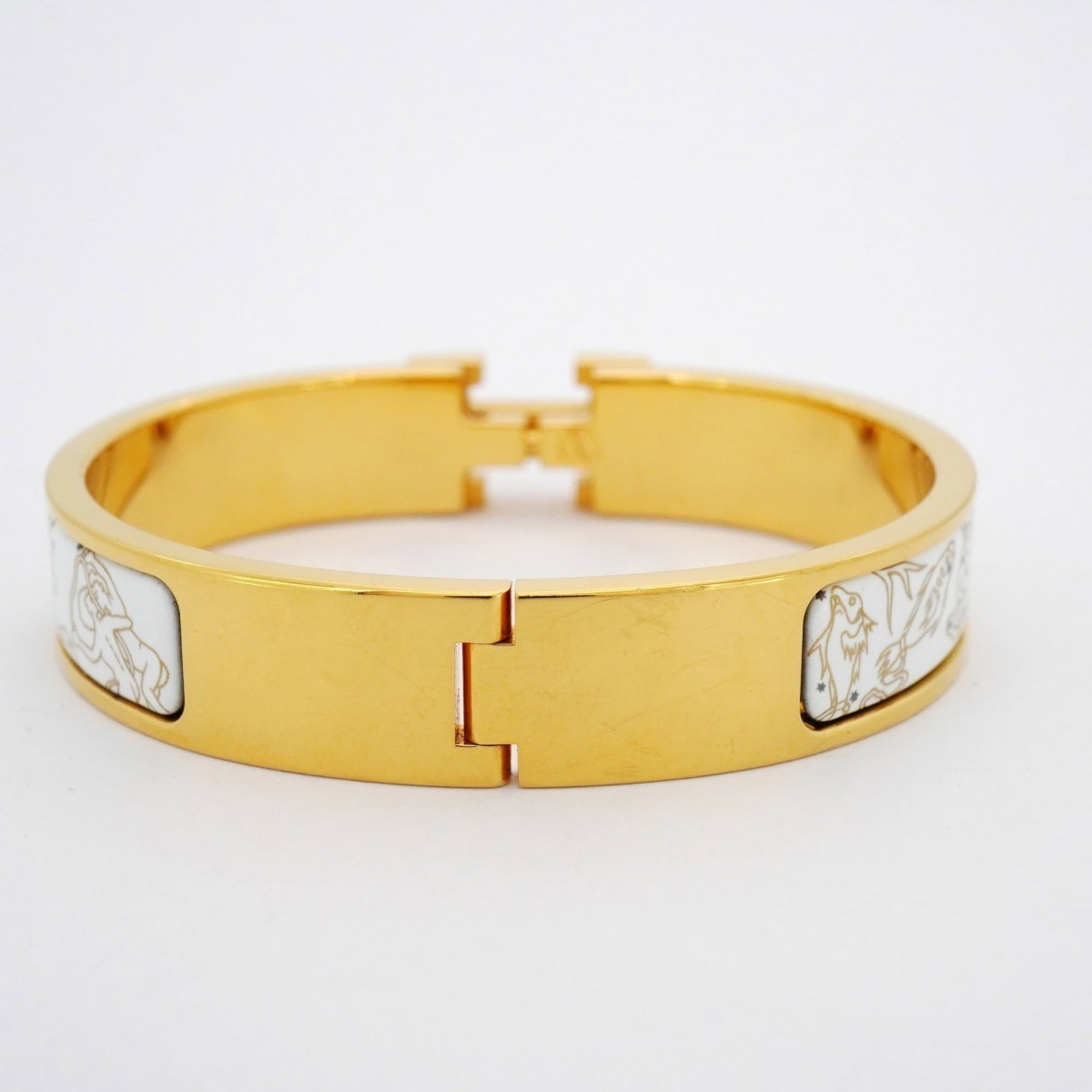 Hermes Bangle Gold Plating - 7