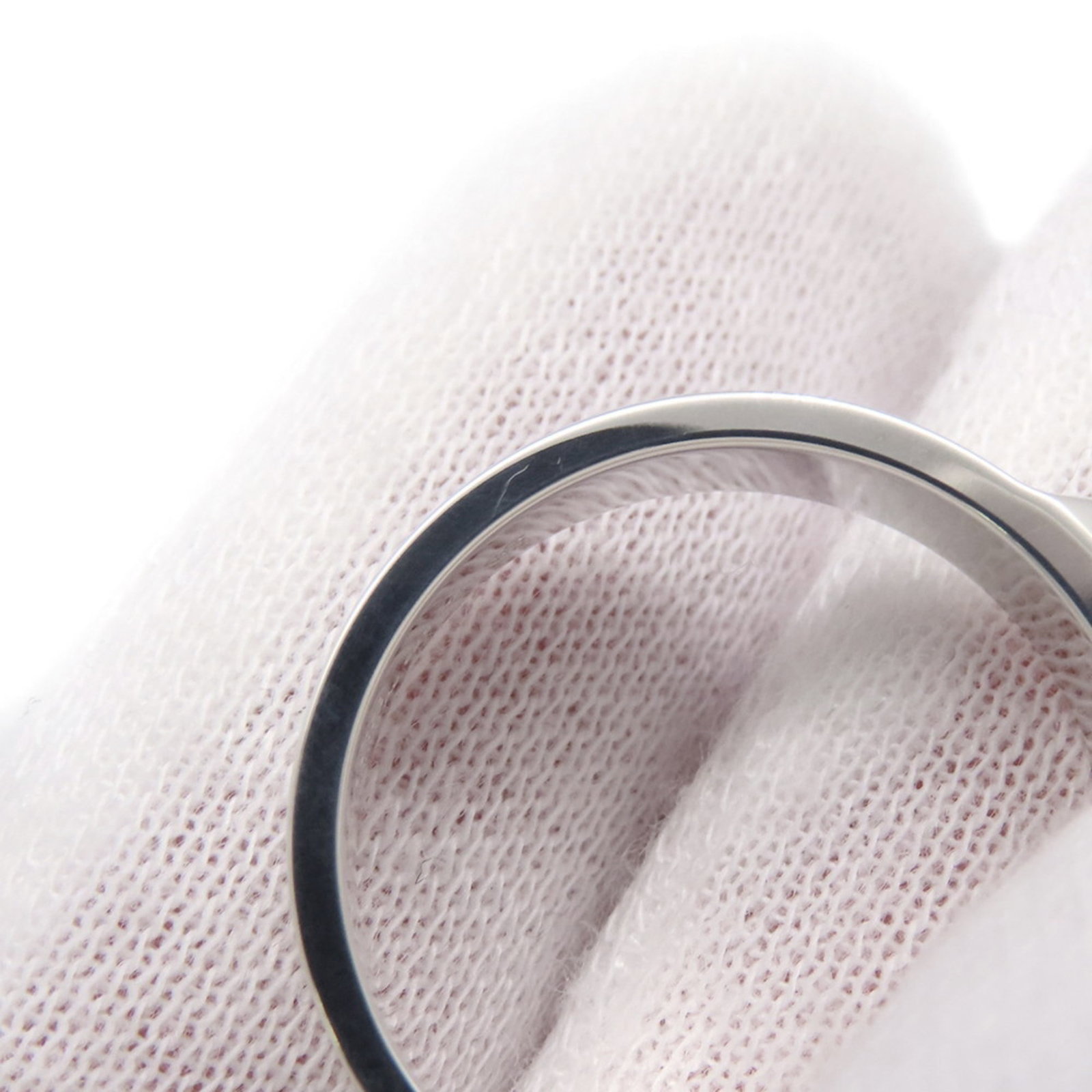 Silver band ring from Hermes. - 5