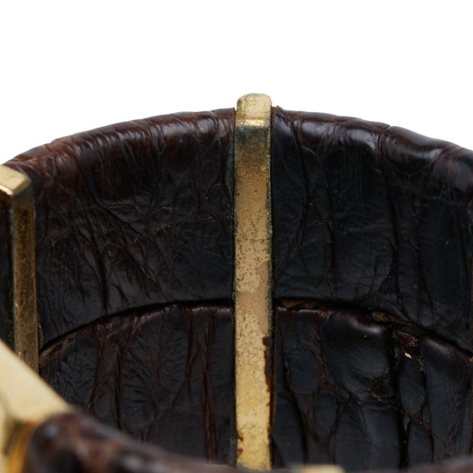 Loewe Bangle Gold Plating, Leather - 3