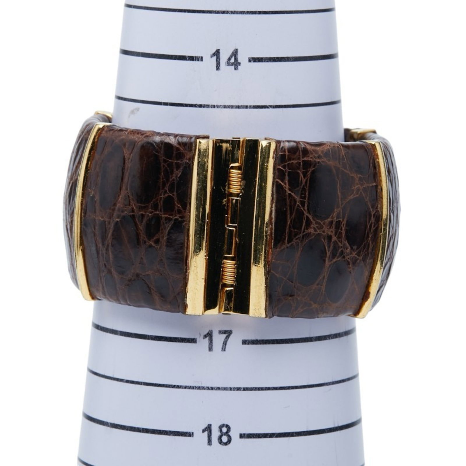 Loewe Bangle Gold Plating, Leather - 6