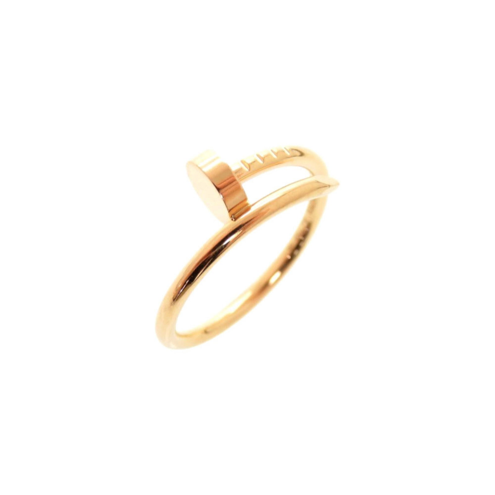 Cartier Band Ring Pink Gold (18K): Cartier Band Ring Pink Gold (18K) A stunning Cartier band ring in 18K pink gold, this elegant piece boasts a sleek design that exudes sophistication and refinement. With its subtle pink hue and high-q