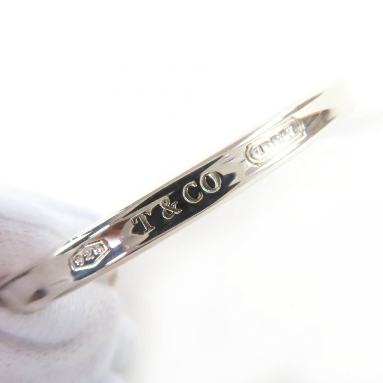 Tiffany silver bangle - 5