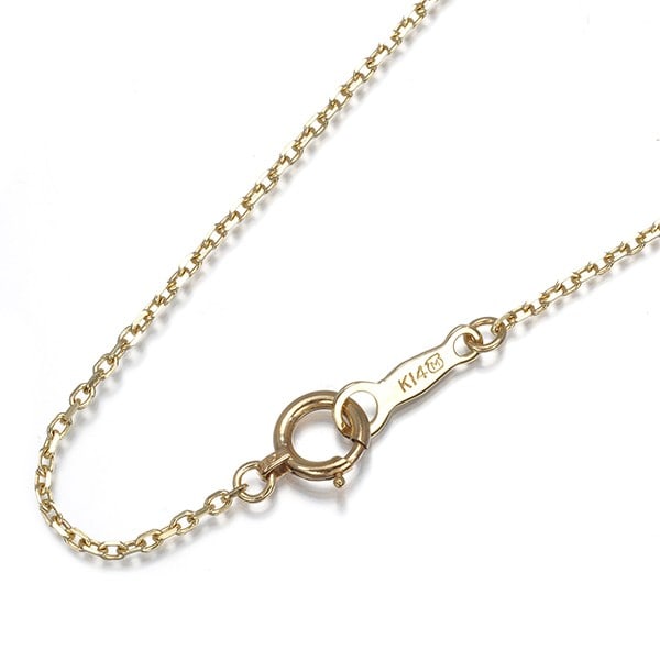 Mikimoto Yellow Gold 14K 585 Cable 40Cm Necklace: Mikimoto Yellow Gold 14K 585 Cable 40Cm Necklace A stunning 40cm Mikimoto yellow gold 14k cable chain necklace from Japan, crafted with 585 pure metal for a rich, warm tone. This elegant piece boasts