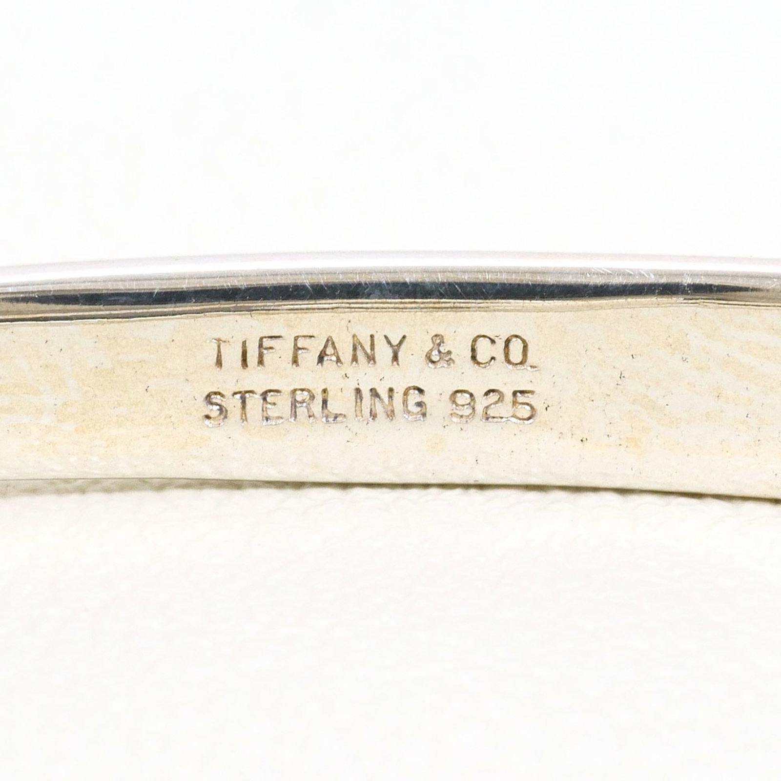 Tiffany silver bangle - 3