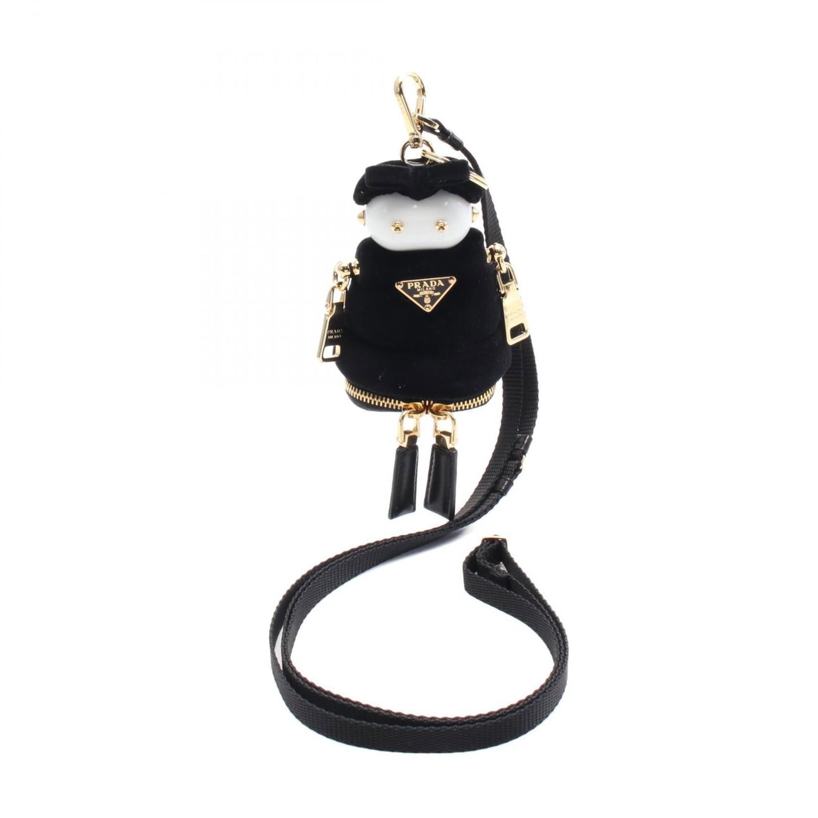 Prada velvet handbag charm. (1 of 4)