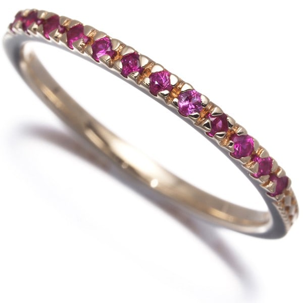 Nojess Ring Ruby Us5 10K 416 Yellow Gold (1 of 5)