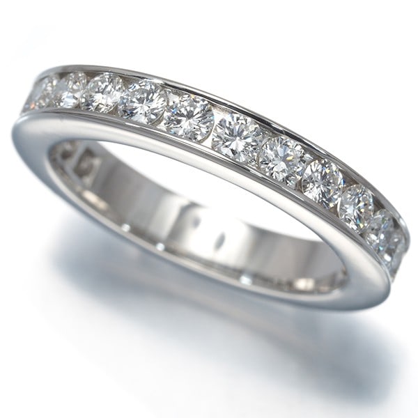 Harry Winston Ring Diamond Round Channel-Set Full Eternity Pt 950 (1 of 5)