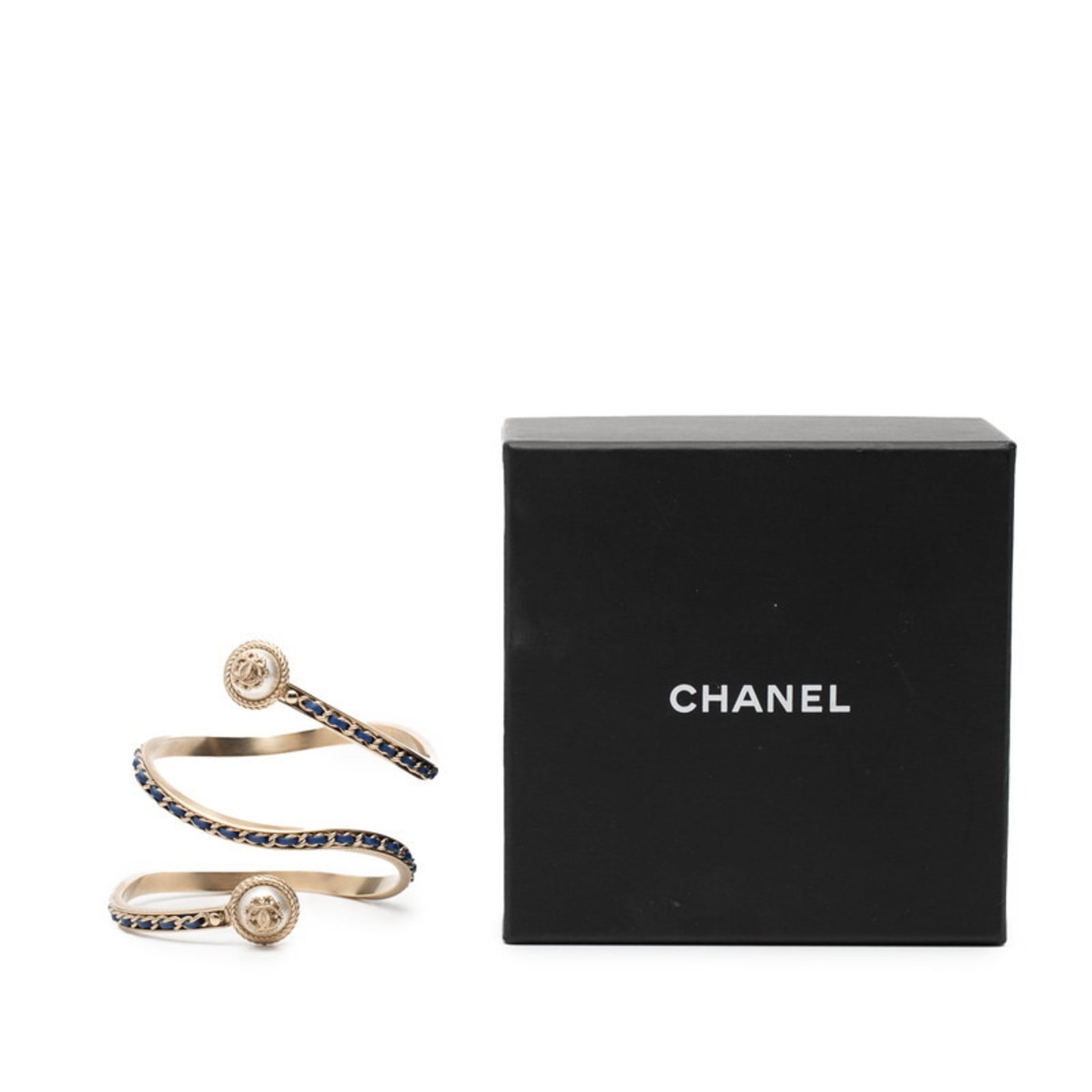 Chanel leather bangle - 5