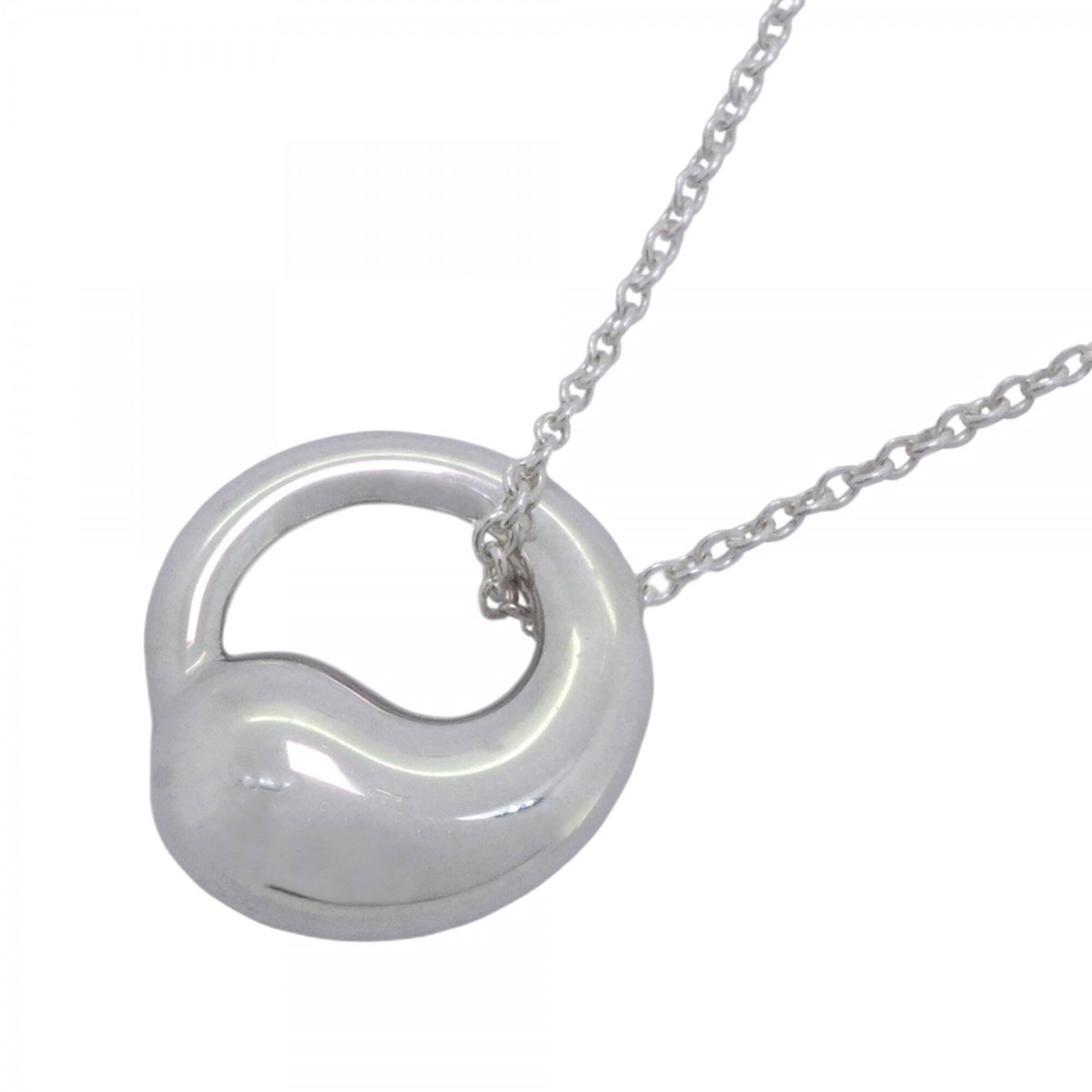 Tiffany & Co. Eternal Circle Necklace, Sterling Silver 925, Women's: Tiffany & Co. Eternal Circle Necklace, Sterling Silver 925, Women's A timeless piece from Tiffany & Co., this sterling silver 925 Eternal Circle Necklace boasts elegant simplicity with its classic