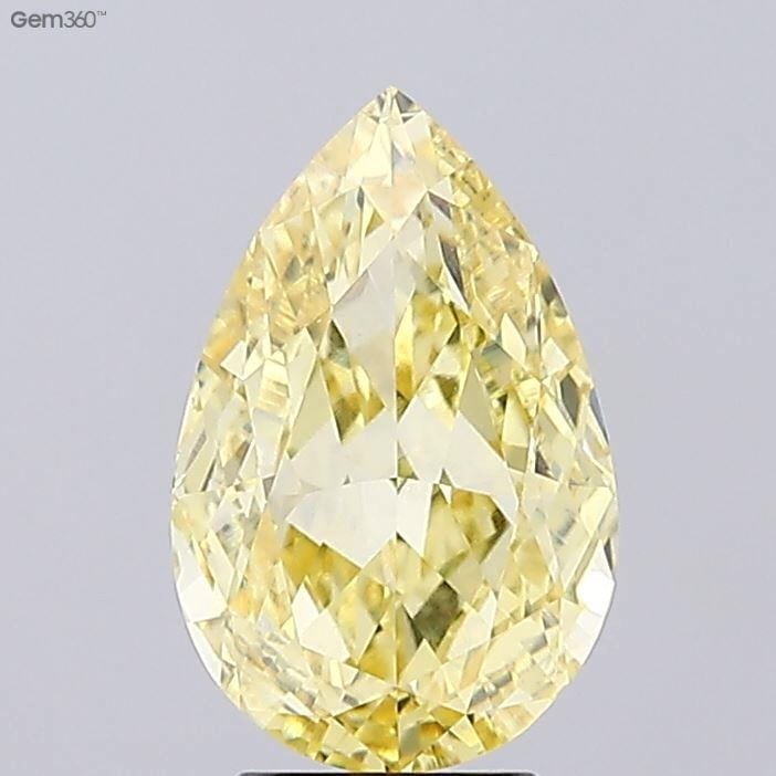 IGI Pear 4.14ct Fancy Vivid Yellow VVS2 - Loose Lab Diamond: IGI Pear 4.14ct Fancy Vivid Yellow VVS2 - Loose Lab Diamond This listing features IGI Pear 4.14ct Fancy Vivid Yellow VVS2 - Loose Lab Diamond. Item specifics are provided below. Item Specifics: Source