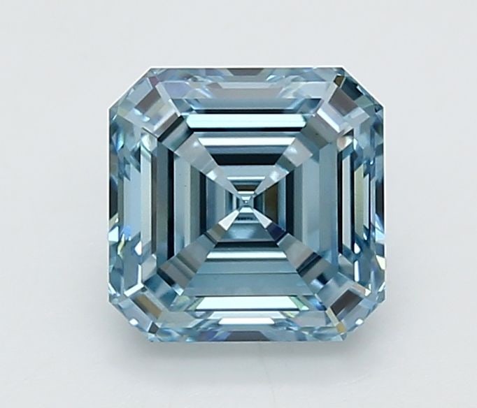 IGI Asscher 2.23ct Fancy Vivid Blue VVS2 - Loose Lab Diamond: IGI Asscher 2.23ct Fancy Vivid Blue VVS2 - Loose Lab Diamond This listing features IGI Asscher 2.23ct Fancy Vivid Blue VVS2 - Loose Lab Diamond. Item specifics are provided below. Item Specifics: Sour
