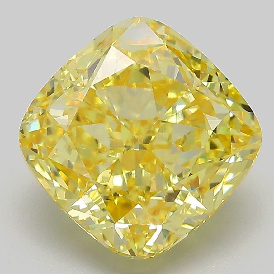 IGI Cushion Modified 5.35ct Fancy Vivid Yellow VVS2 - Loose Lab Diamond: IGI Cushion Modified 5.35ct Fancy Vivid Yellow VVS2 - Loose Lab Diamond This listing features IGI Cushion Modified 5.35ct Fancy Vivid Yellow VVS2 - Loose Lab Diamond. Item specifics are provided below