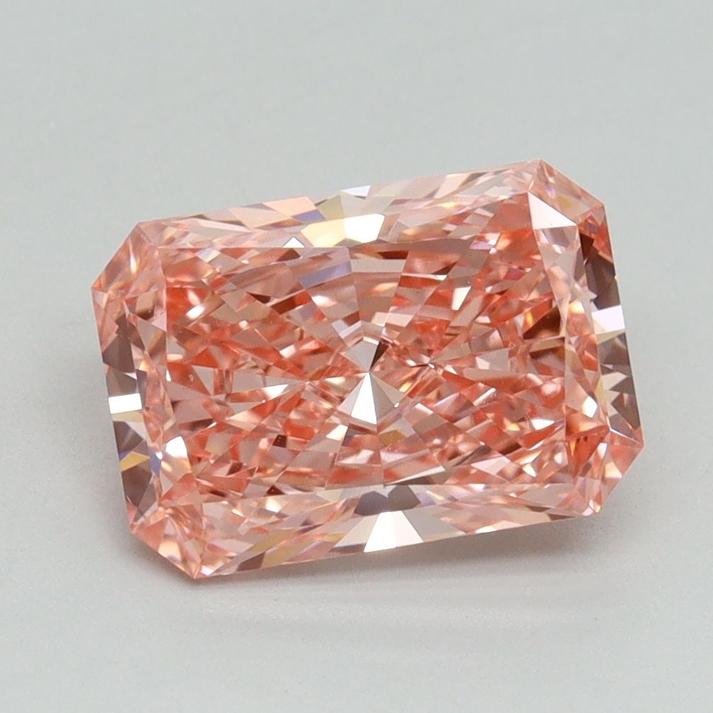 IGI Radiant 2.56ct Fancy Vivid Pink VVS2 - Loose Lab Diamond (1 of 1)