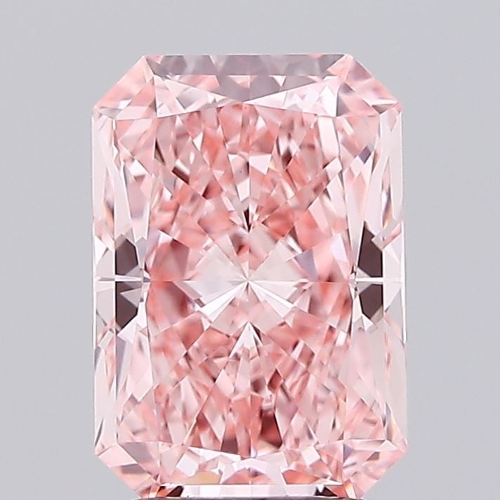 IGI Radiant 2.55ct Fancy Vivid Pink VVS2 - Loose Lab Diamond (1 of 1)