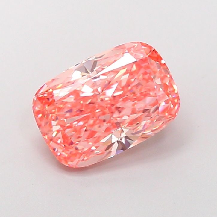 IGI Cushion Modified 3.22ct Fancy Vivid Orangey Pink VVS2 - Loose Lab Diamond: IGI Cushion Modified 3.22ct Fancy Vivid Orangey Pink VVS2 - Loose Lab Diamond This listing features IGI Cushion Modified 3.22ct Fancy Vivid Orangey Pink VVS2 - Loose Lab Diamond. Item specifics are pr