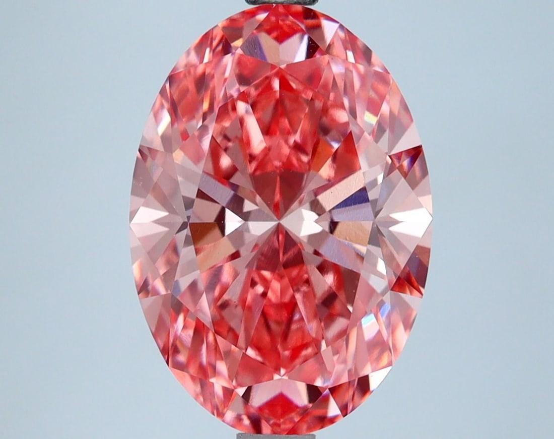 IGI Oval 4.04ct Fancy Vivid Pink VVS2 - Loose Lab Diamond: IGI Oval 4.04ct Fancy Vivid Pink VVS2 - Loose Lab Diamond This listing features IGI Oval 4.04ct Fancy Vivid Pink VVS2 - Loose Lab Diamond. Item specifics are provided below. Item Specifics: Source: Th