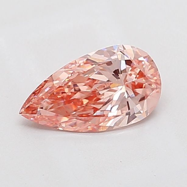 IGI Pear 1.12ct Fancy Intense Pink VVS2 - Loose Lab Diamond (1 of 1)