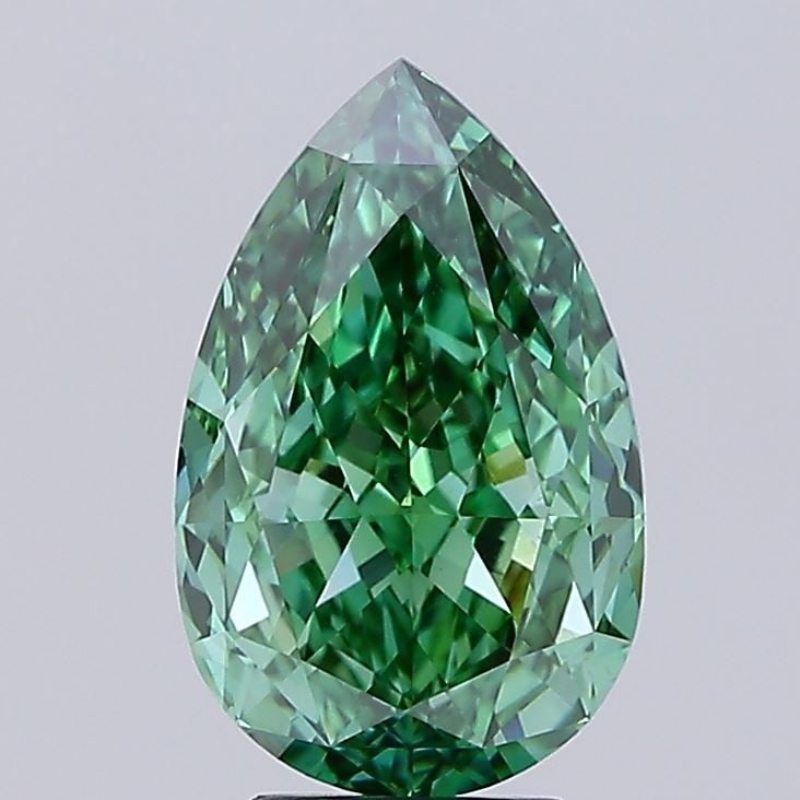 IGI Pear 5.07ct Fancy Vivid Green VVS2 - Loose Lab Diamond: IGI Pear 5.07ct Fancy Vivid Green VVS2 - Loose Lab Diamond This listing features IGI Pear 5.07ct Fancy Vivid Green VVS2 - Loose Lab Diamond. Item specifics are provided below. Item Specifics: Source: 