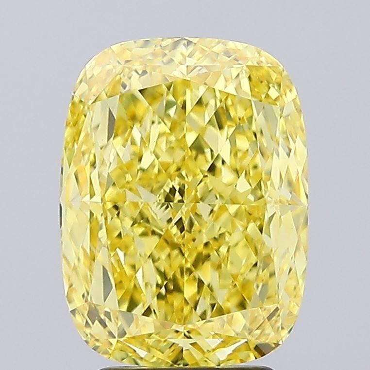 IGI Cushion Modified 3.74ct Fancy Vivid Yellow VVS2 - Loose Lab Diamond: IGI Cushion Modified 3.74ct Fancy Vivid Yellow VVS2 - Loose Lab Diamond This listing features IGI Cushion Modified 3.74ct Fancy Vivid Yellow VVS2 - Loose Lab Diamond. Item specifics are provided below