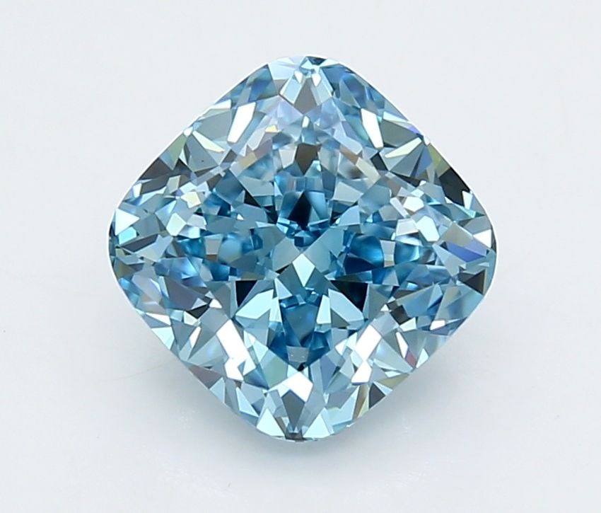 IGI Cushion Modified 3.03ct Fancy Vivid Blue VVS2 - Loose Lab Diamond: IGI Cushion Modified 3.03ct Fancy Vivid Blue VVS2 - Loose Lab Diamond This listing features IGI Cushion Modified 3.03ct Fancy Vivid Blue VVS2 - Loose Lab Diamond. Item specifics are provided below. It