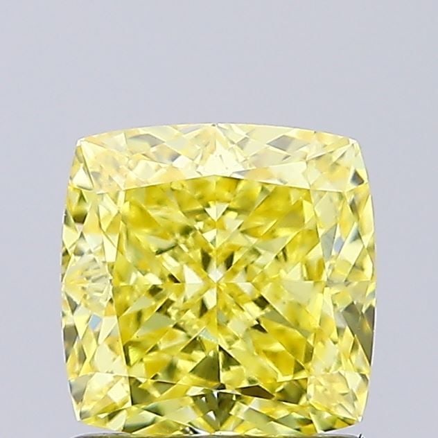 IGI Cushion Modified 1.28ct Fancy Intense Yellow VVS2 - Loose Lab Diamond: IGI Cushion Modified 1.28ct Fancy Intense Yellow VVS2 - Loose Lab Diamond This listing features IGI Cushion Modified 1.28ct Fancy Intense Yellow VVS2 - Loose Lab Diamond. Item specifics are provided b