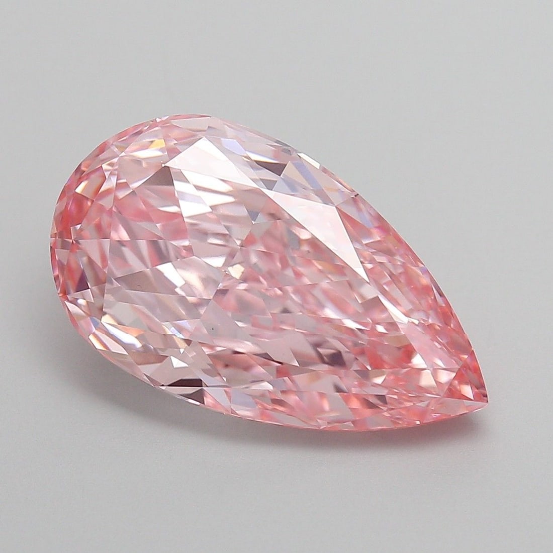 IGI Pear 8.13ct Fancy Vivid Pink VVS2 - Loose Lab Diamond: IGI Pear 8.13ct Fancy Vivid Pink VVS2 - Loose Lab Diamond This listing features IGI Pear 8.13ct Fancy Vivid Pink VVS2 - Loose Lab Diamond. Item specifics are provided below. Item Specifics: Source: Th