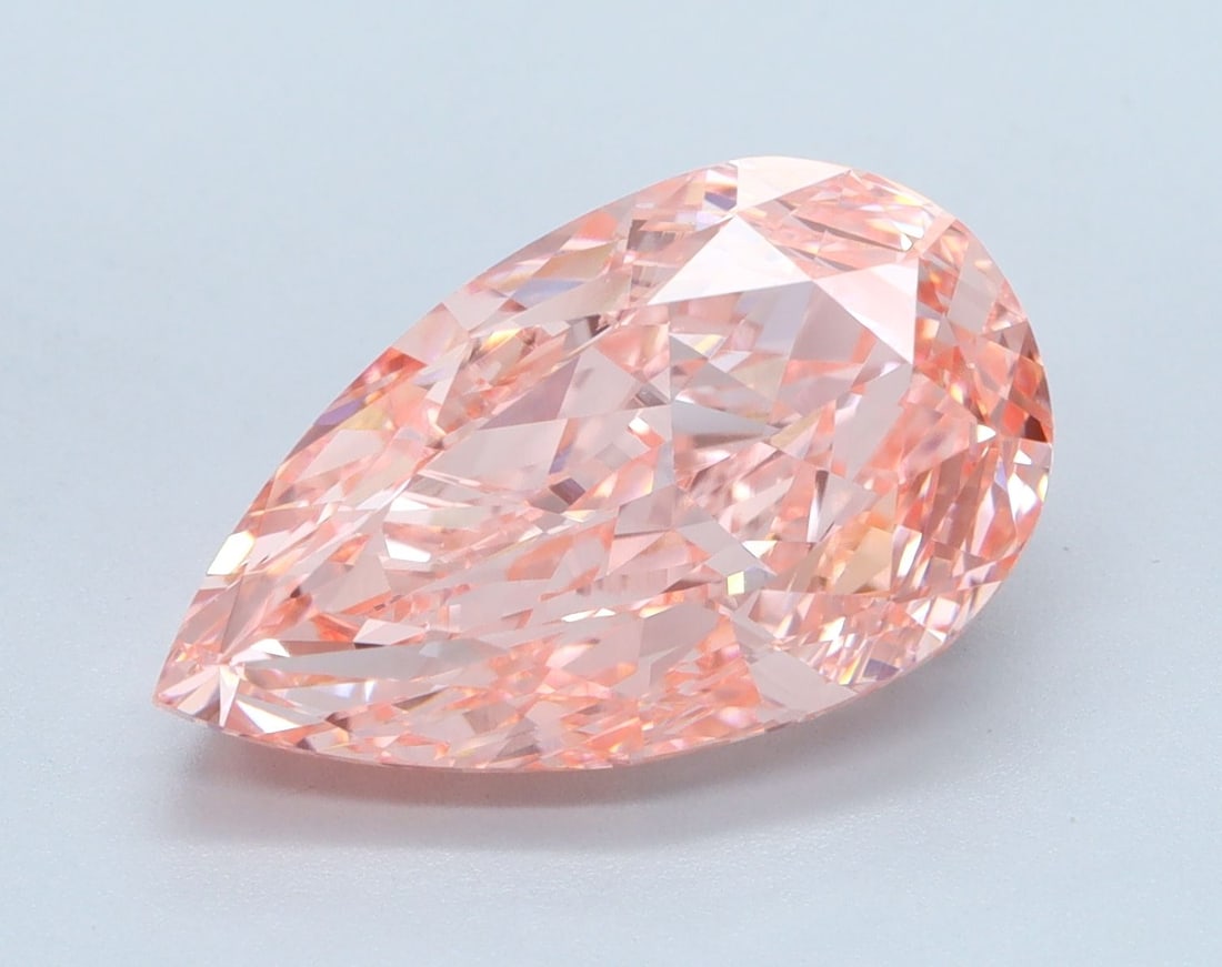 IGI Pear 5.09ct Fancy Vivid Pink VVS2 - Loose Lab Diamond: IGI Pear 5.09ct Fancy Vivid Pink VVS2 - Loose Lab Diamond This listing features IGI Pear 5.09ct Fancy Vivid Pink VVS2 - Loose Lab Diamond. Item specifics are provided below. Item Specifics: Source: Th