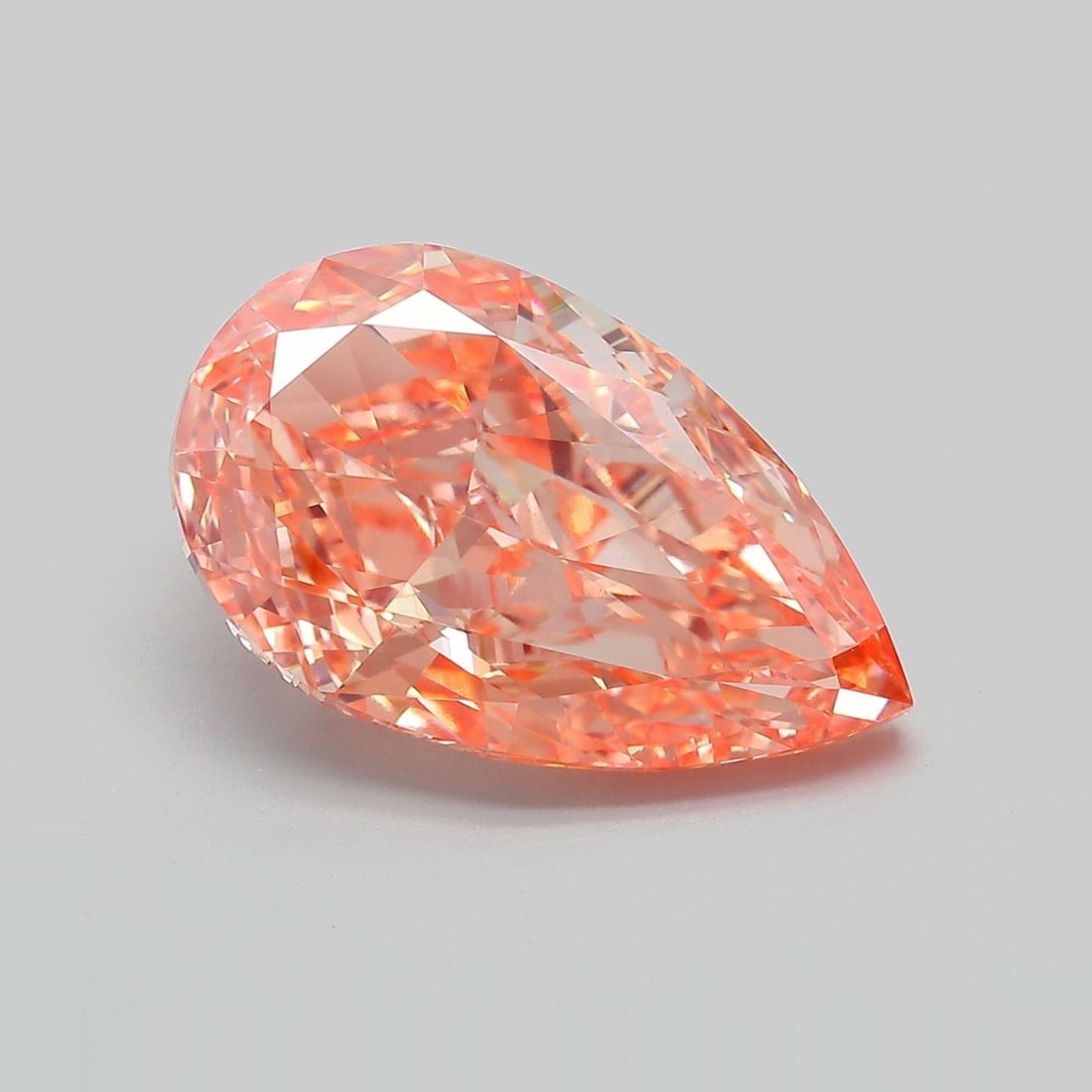IGI Pear 7.3ct Fancy Vivid Pink Orange VVS2 - Loose Lab Diamond: IGI Pear 7.3ct Fancy Vivid Pink Orange VVS2 - Loose Lab Diamond This listing features IGI Pear 7.3ct Fancy Vivid Pink Orange VVS2 - Loose Lab Diamond. Item specifics are provided below. Item Specifics