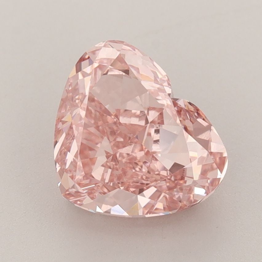 IGI Heart 2.5ct Fancy Vivid Pink VVS2 - Loose Lab Diamond (1 of 1)