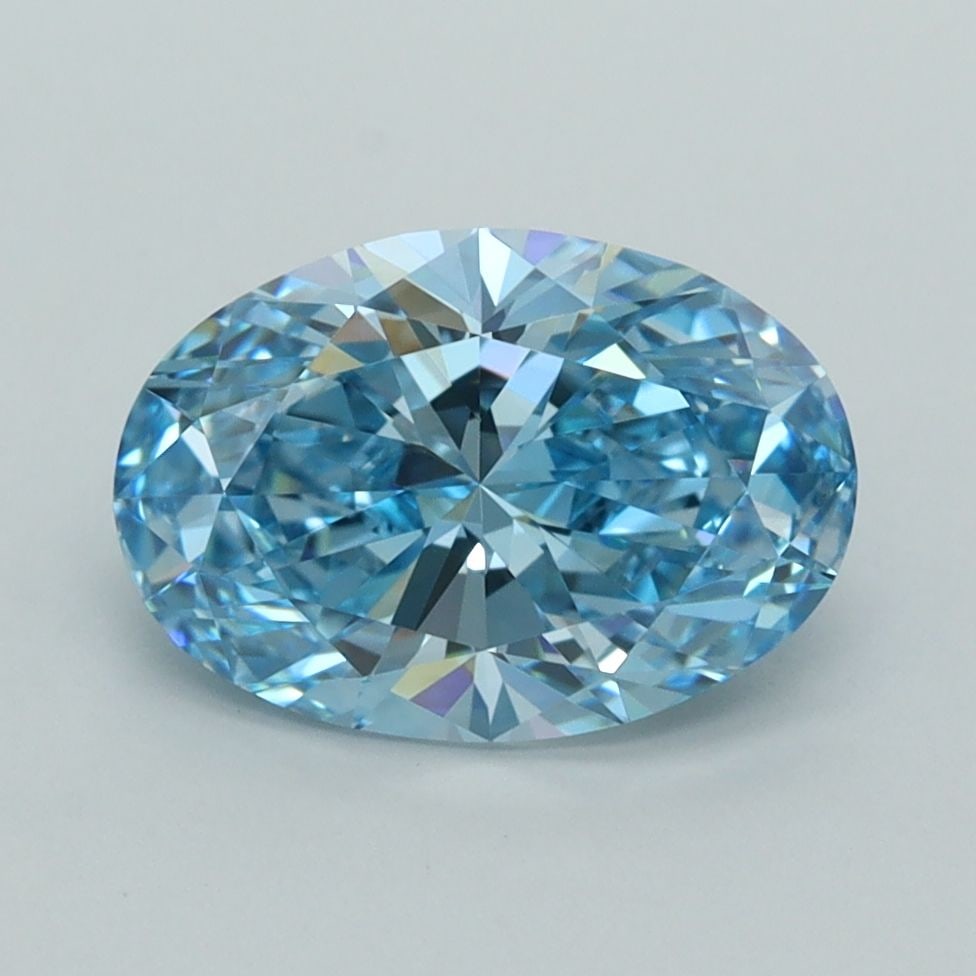 IGI Oval 2.03ct Fancy Vivid Blue VVS1 - Loose Lab Diamond: IGI Oval 2.03ct Fancy Vivid Blue VVS1 - Loose Lab Diamond This listing features IGI Oval 2.03ct Fancy Vivid Blue VVS1 - Loose Lab Diamond. Item specifics are provided below. Item Specifics: Source: Th